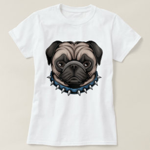 Camiseta Cute Pug