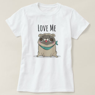 Camiseta Cute Pug