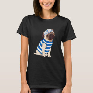 Camiseta Cute Pug Hanukkah Pugs Cachorros Amantes de los ju