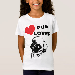 Camiseta Cute Pug Love