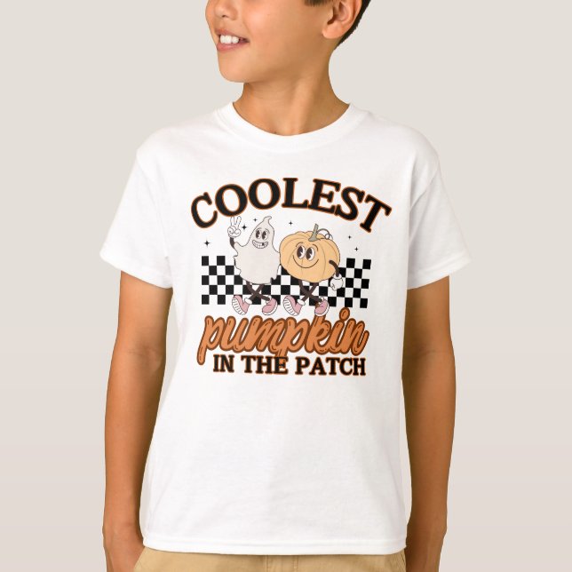 Camiseta Cute Pumpkin Patch Graphic Tee (Anverso)