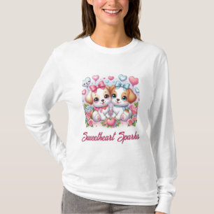 Camiseta Cute Puppies: Especial de San Valentín