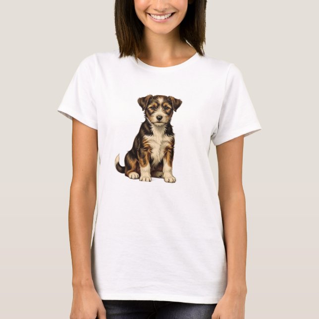 Camiseta Cute Puppy Dog T-Shirt for Women | Adorable German (Anverso)
