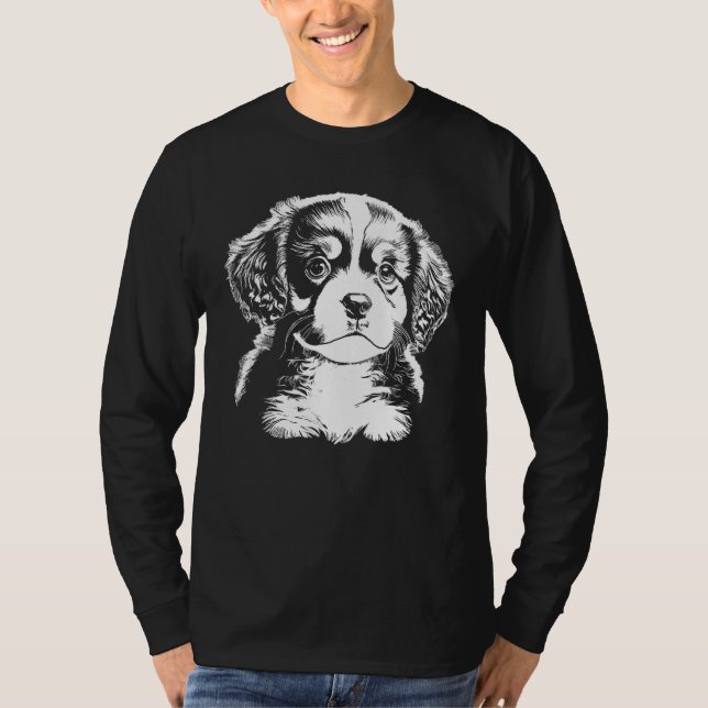 Camiseta Cute Puppy Illustration (Anverso)
