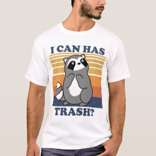 Camiseta Cute Raccoon, puedo tener un meme gracioso de basu