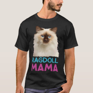 Camiseta Cute Ragdoll Cat Ragdoll Mama Cat