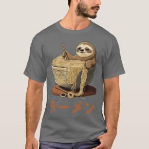 Camiseta Cute Ramen Noodles Slote Vintage Style Design