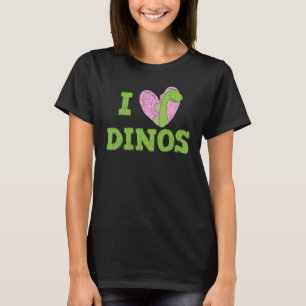 Camiseta Cute Rawr me encantan los Dinos me encantan los am
