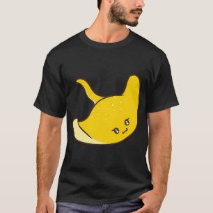 Camiseta Cute raya amarilla brillante