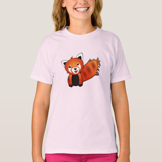 Camiseta Cute Red Panda (Anverso)