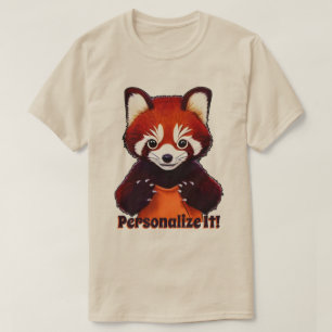 Camiseta Cute Red Panda