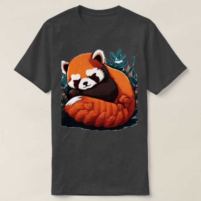 Camiseta Cute Red Panda 2023 v5 (Diseño del anverso)