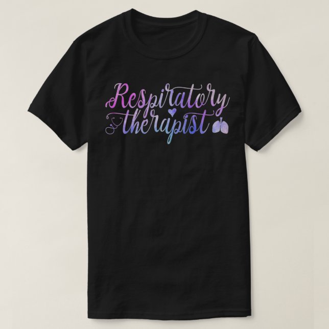 Camiseta Cute Respiratory Therapist Premium  (Diseño del anverso)