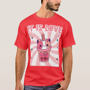 Camiseta Cute retro 90 La divertida burbuja Kawaii feliz ja