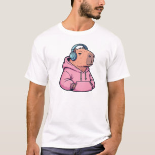 Camiseta Cute Retro Capybara Sudadera Cartoon