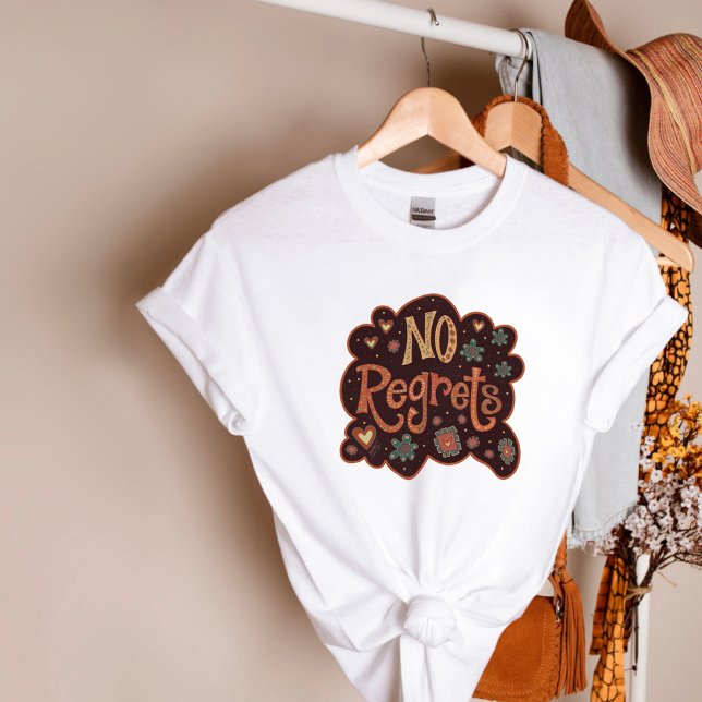 Camiseta Cute Retro No Lamenta La Divertida Inespiritividad (Subido por el creador)