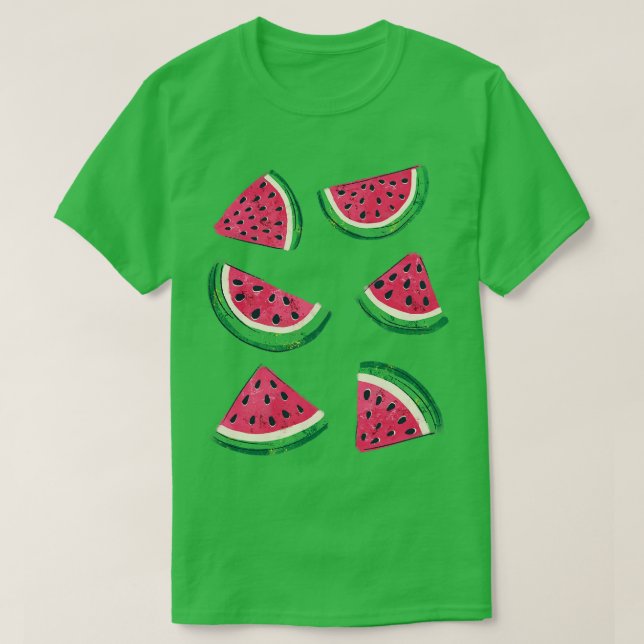 Camiseta Cute retro sandía (Diseño del anverso)
