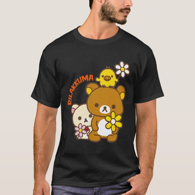 Camiseta Cute Rilakkuma merch    (Anverso)