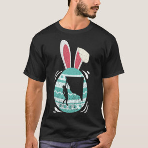 Camiseta Cute Rock Climber Easter Eggs Bunny Costume Easte