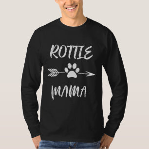 Camiseta Cute Rottie Mama Shirt Rottweiler Lover Dueño Rega