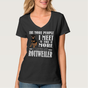 Camiseta Cute Rottweiler Perfecto Amo Mi Rottweiler