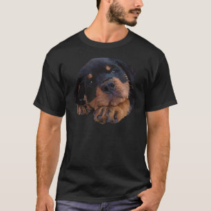 Camiseta Cute Rottweiler Puppy 43