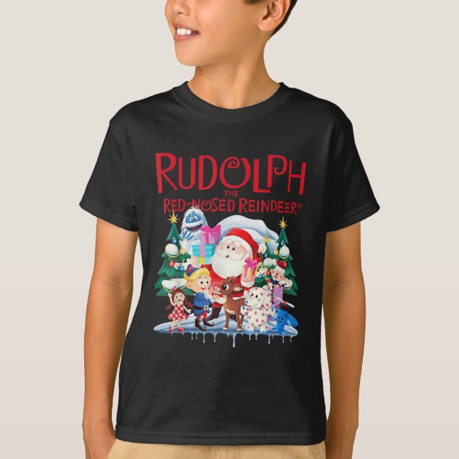 Camiseta Cute Rudolph La especificación de los Navidades de (Anverso)