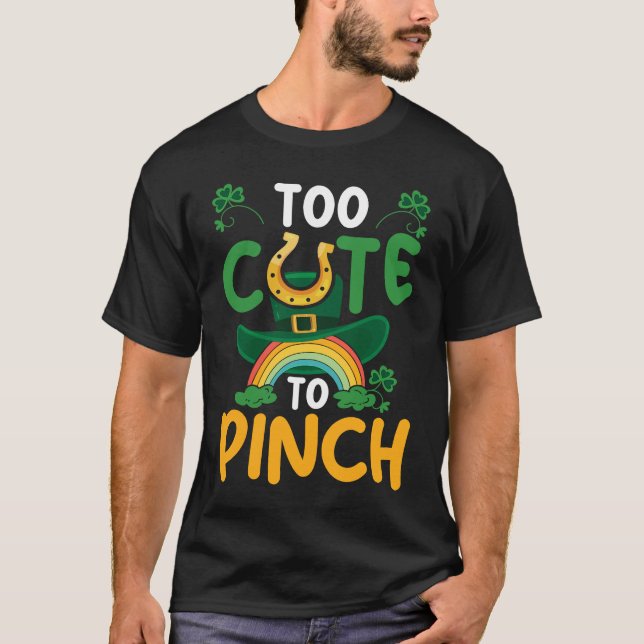 Camiseta Cute Saint Paddys Irish Lucky St Patricks Day (Anverso)