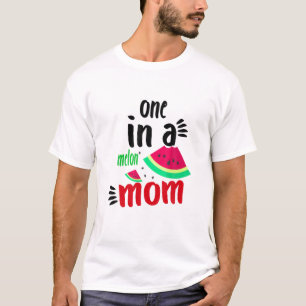 Camiseta Cute sandía Uno En Melón Guay Summer Waterme