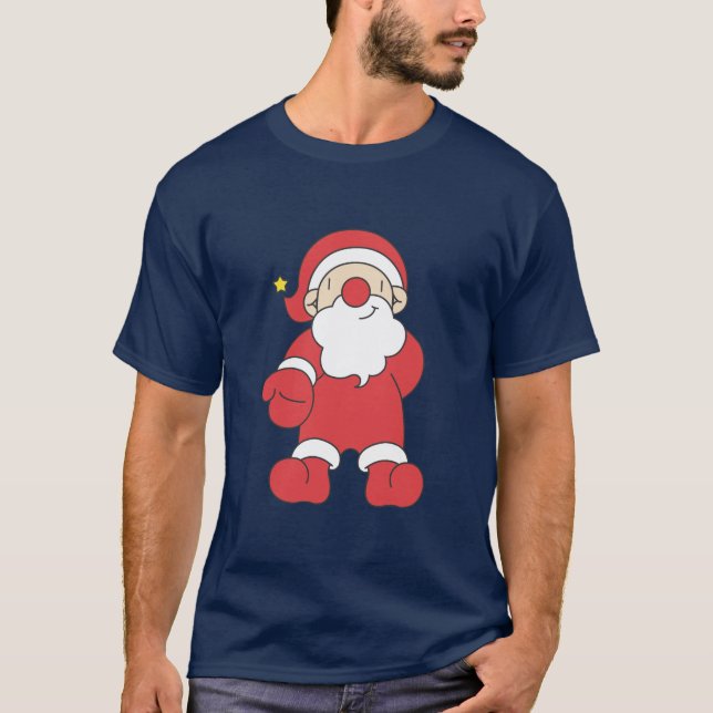 Camiseta Cute Santa (Anverso)