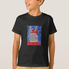 Camiseta Cute Santa Bunny