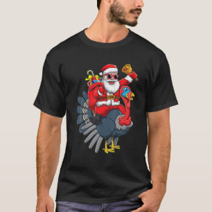 Camiseta Cute Santa Claus viajando en Turquía gracias a los