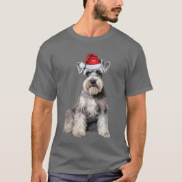 Camiseta Cute Schnauzer Dog Lover Funny Christmas