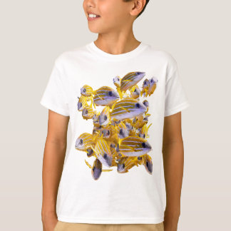 Camiseta Cute School of Fishes in the Ocean 