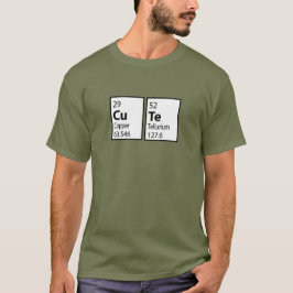 Camiseta Cute Science Geek College Nerd