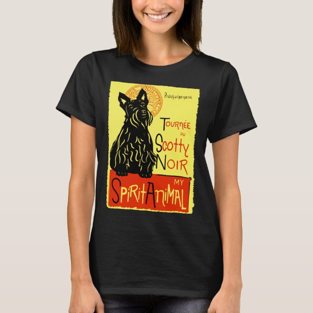 Camiseta Cute Scotty Highland Scottish Terrier Dog Scottie (Anverso)