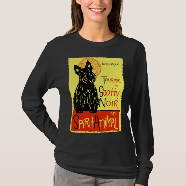 Camiseta Cute Scotty Highland Scottish Terrier Dog Scottie (Anverso)