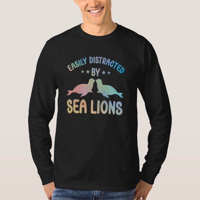 Camiseta Cute Sea Lion Apparel for Women and Girls Sea lion (Anverso)