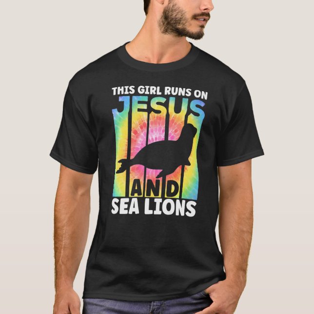 Camiseta Cute Sea Lion Apparel for Women and Girls Sea lion (Anverso)