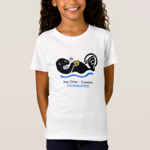 Camiseta Cute Sea OTTER - Gráfico animal en peligro de exti