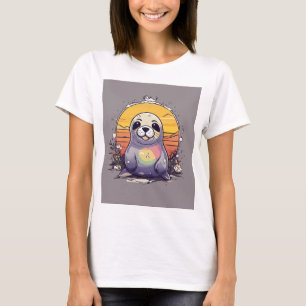 Camiseta "Cute Seal Funny Design T-Shirt - Jugativo y Cha