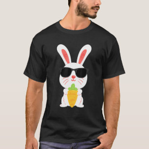 Camiseta Cute Semana Santa Conejo Conejo Gafas de Sol Zanah