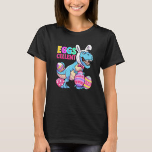 Camiseta Cute Semana Santa Dinosaurios Pascua Abundantes Hu