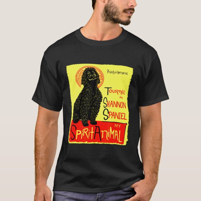 Camiseta Cute Shannon Spaniel Irlandés Water Spaniel Dog Ar (Anverso)