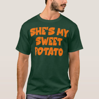 Camiseta Cute Shes My Sweet Potato I Yam Set Couples Gracia