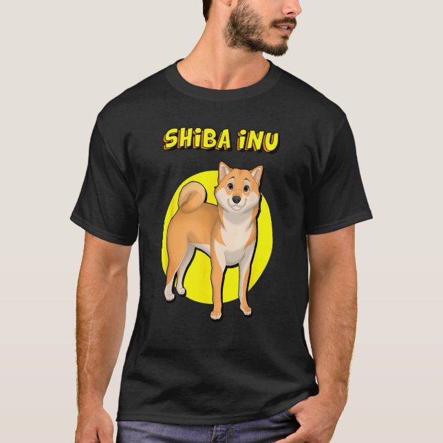 Camiseta Cute Shiba Inu (Anverso)