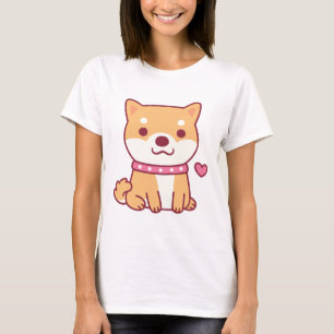 Camiseta Cute Shiba Inu Dog
