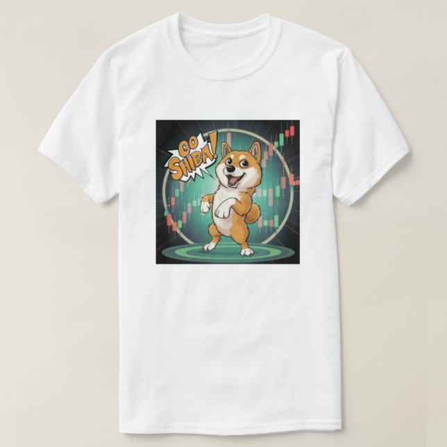Camiseta Cute Shiba Inu Dog (Diseño del anverso)