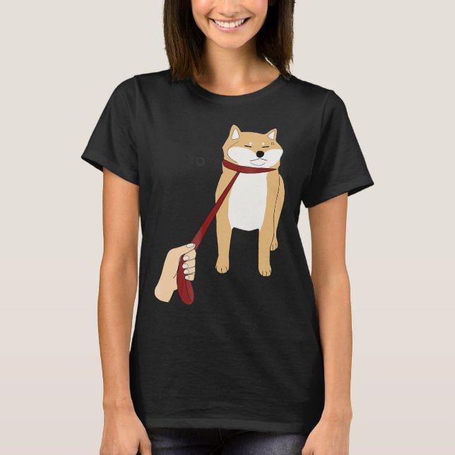 Camiseta Cute Shiba Inu Nope - Doge Meme (Anverso)