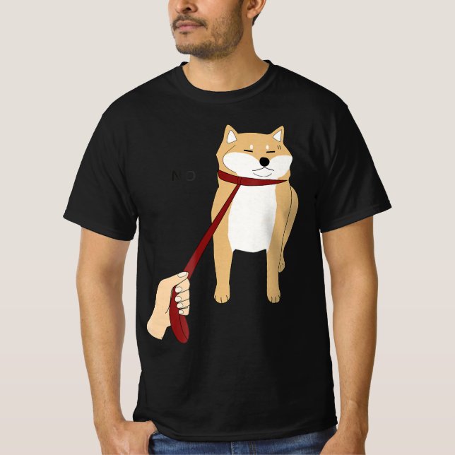 Camiseta Cute Shiba Inu Nope - Doge Meme (Anverso)
